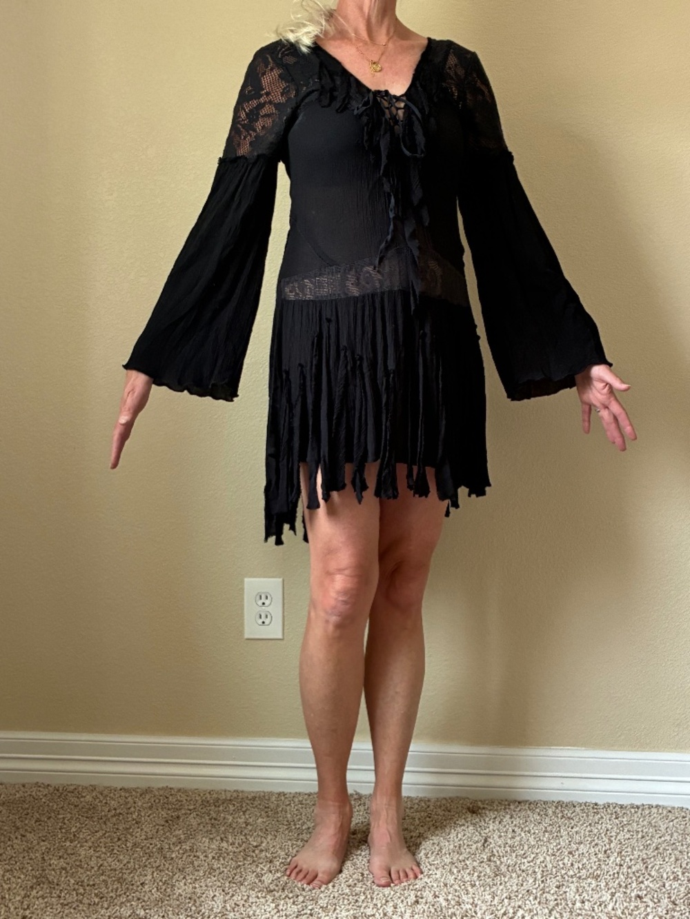 Free People lil black number! Size small